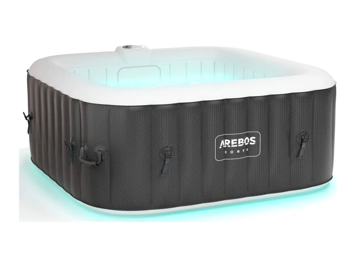 Arebos Corfu 4 cuadrado LED