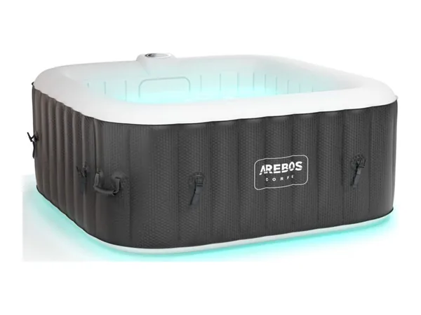 Arebos Corfu 4 cuadrado LED