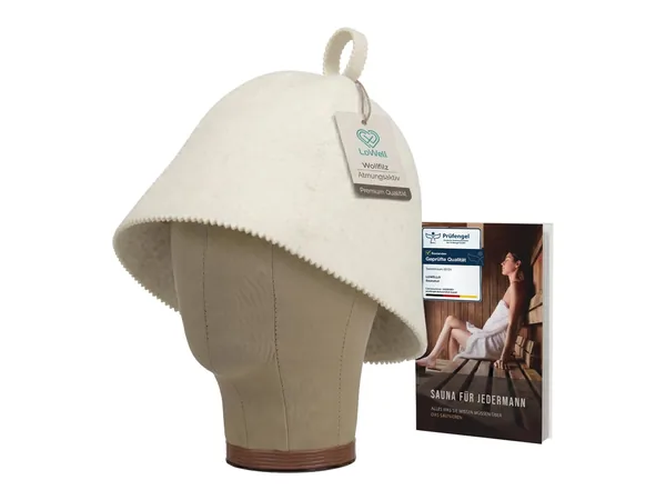 Gorro de sauna de fieltro LoWell