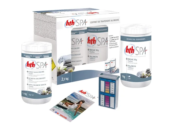 HTH kit de traitement au brome pour spa gonflable