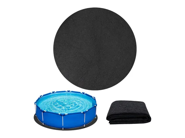 Tapis de sol rond 2 m pour spa